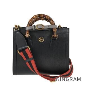 Gucci Diana Bamboo Leather Handbag
